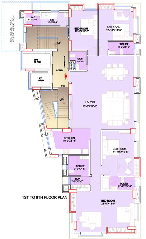 Images for Cluster Plan of Swastic Mitra Tower