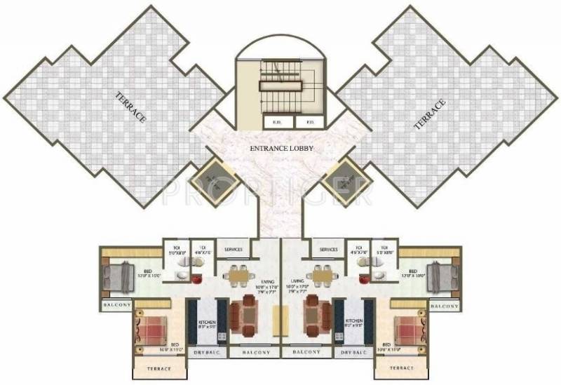 Images for Cluster Plan of Meena Meena Residency