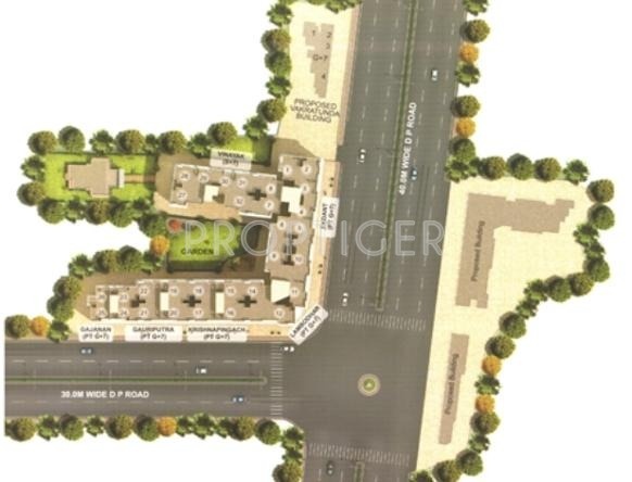 Images for Site Plan of Assets Infrastructure Om Shree Astavinayak Complex