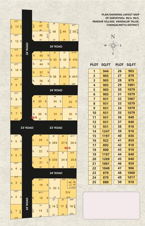  velan avenue Layout Plan