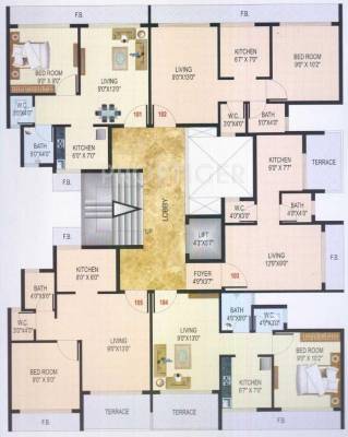 Images for Cluster Plan of Om Group Asharay