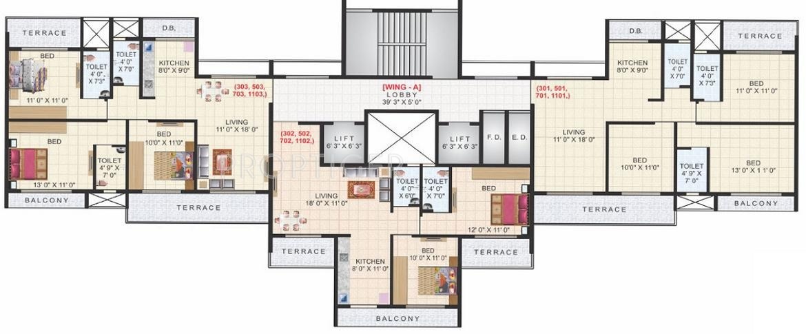 Images for Cluster Plan of Aaron Kasturi Heritage