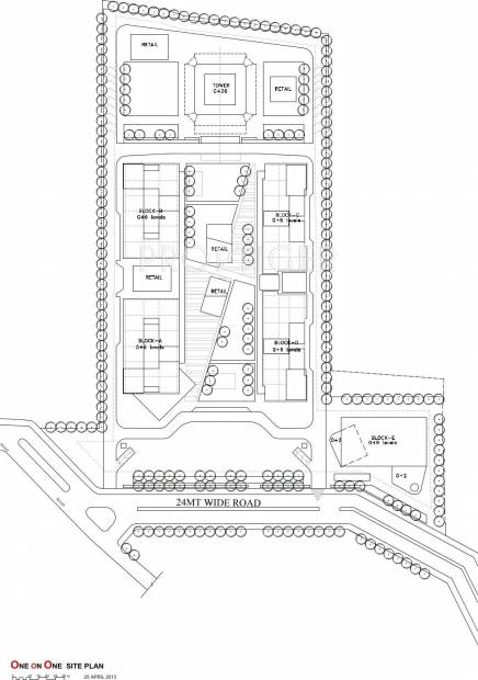 Images for Site Plan of Vatika One On One