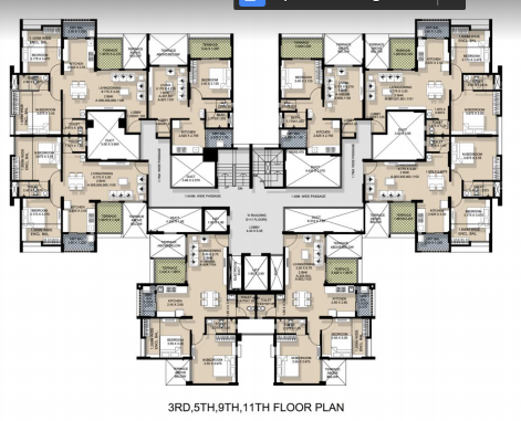 atlantis-city B Building Cluster Plan