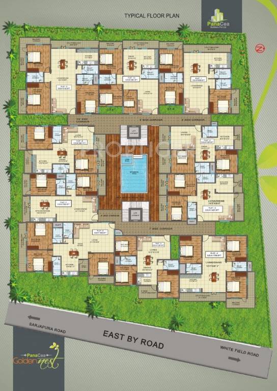 Images for Cluster Plan of PanaCea Golden Nest