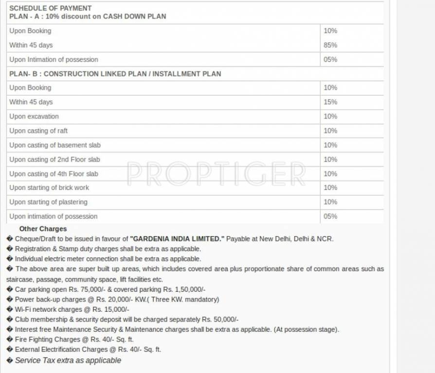 Images for Payment Plan of Gardenia Glamour Payment Plan