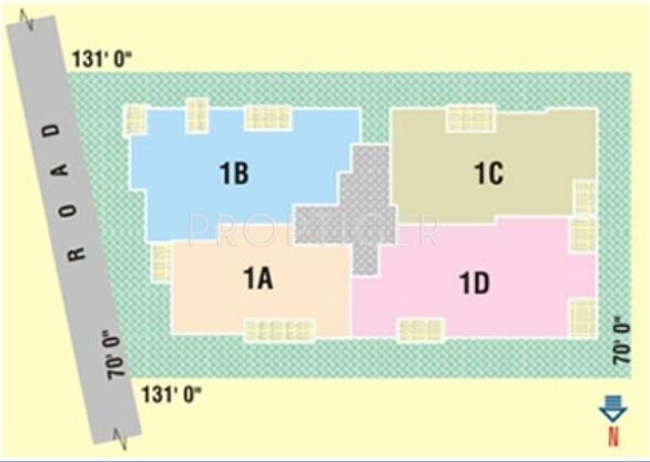 Mehta Engineers Rajeshwari Paradise Layout Plan