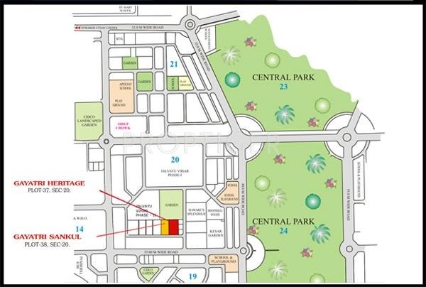Images for Location Plan of Siddhi Gayatri Heritage