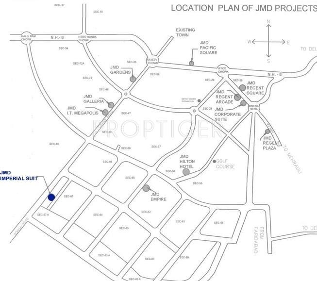 Images for Location Plan of JMD Imperial Suites