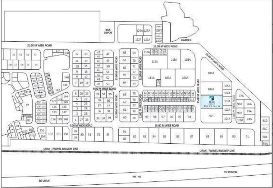  blue crest Master Plan