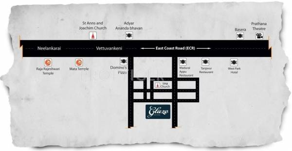 Images for Location Plan of Advaita Homes Glaze