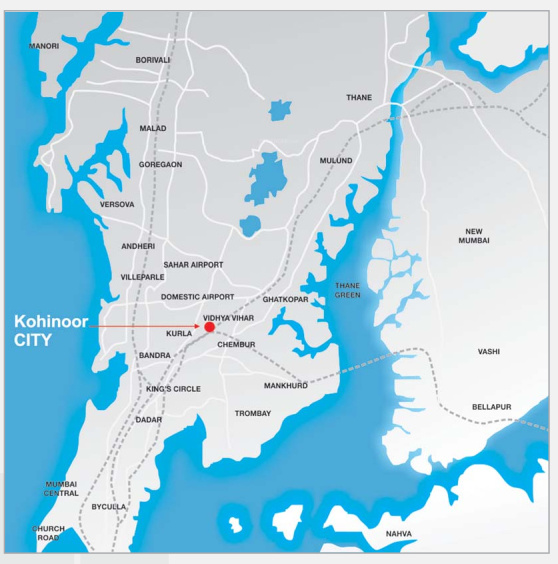  city-phase-i Location Plan
