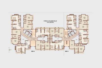  raj-home Tower A Cluster Plan