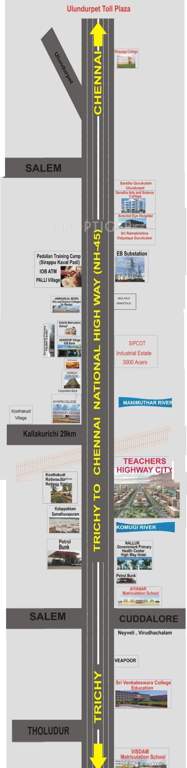 Images for Location Plan of Tamilnadu Highway City