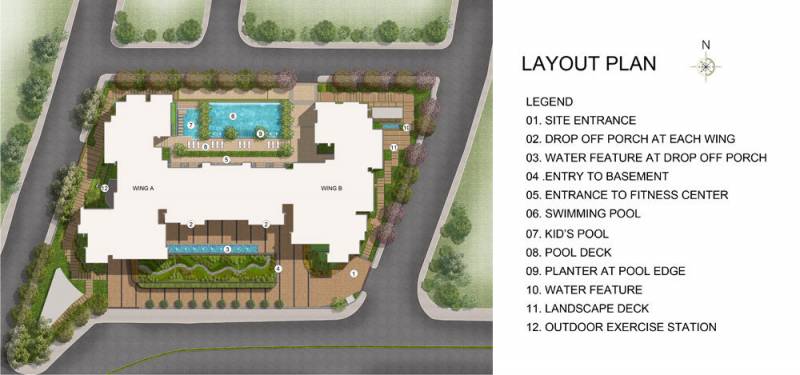 Images for Layout Plan of Kalpataru Solitaire