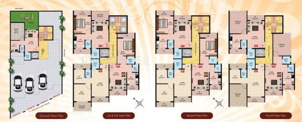 Images for Cluster Plan of Sarang Parvati Kunj