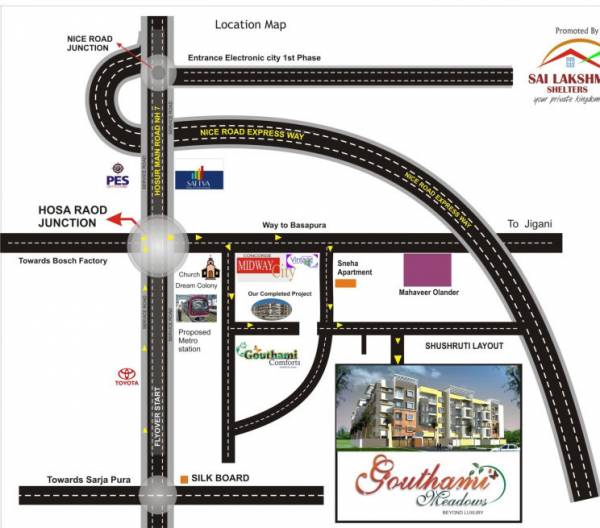  gouthami-meadows Location Plan