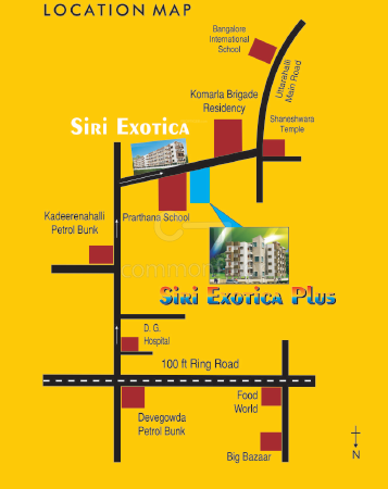  exotica-plus Location Plan
