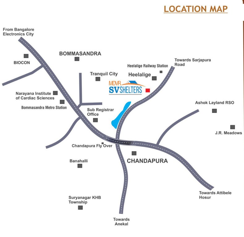  sv shelters Location Plan