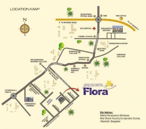  flora Location Plan
