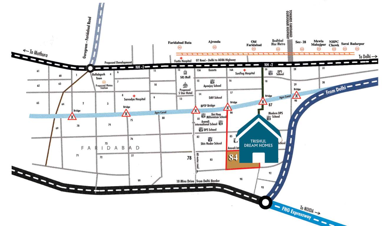 dream homes Location Plan