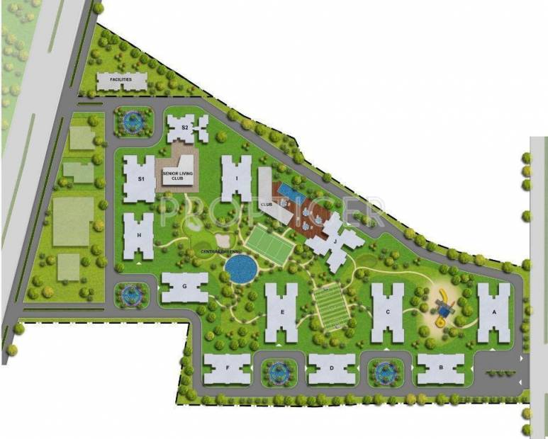 the-melia Images for Site Plan of Silverglades The Melia