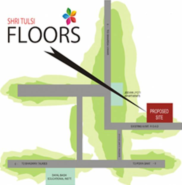 Images for Location Plan of Tulsi Shri Tulsi Floors