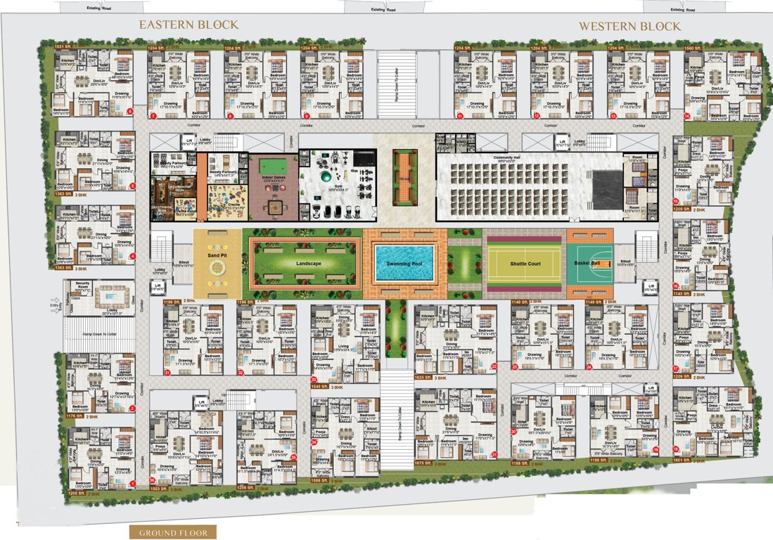  ishta city Images for Cluster Plan of Gamut Ishta City