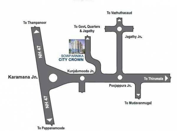  city-crown Location Plan