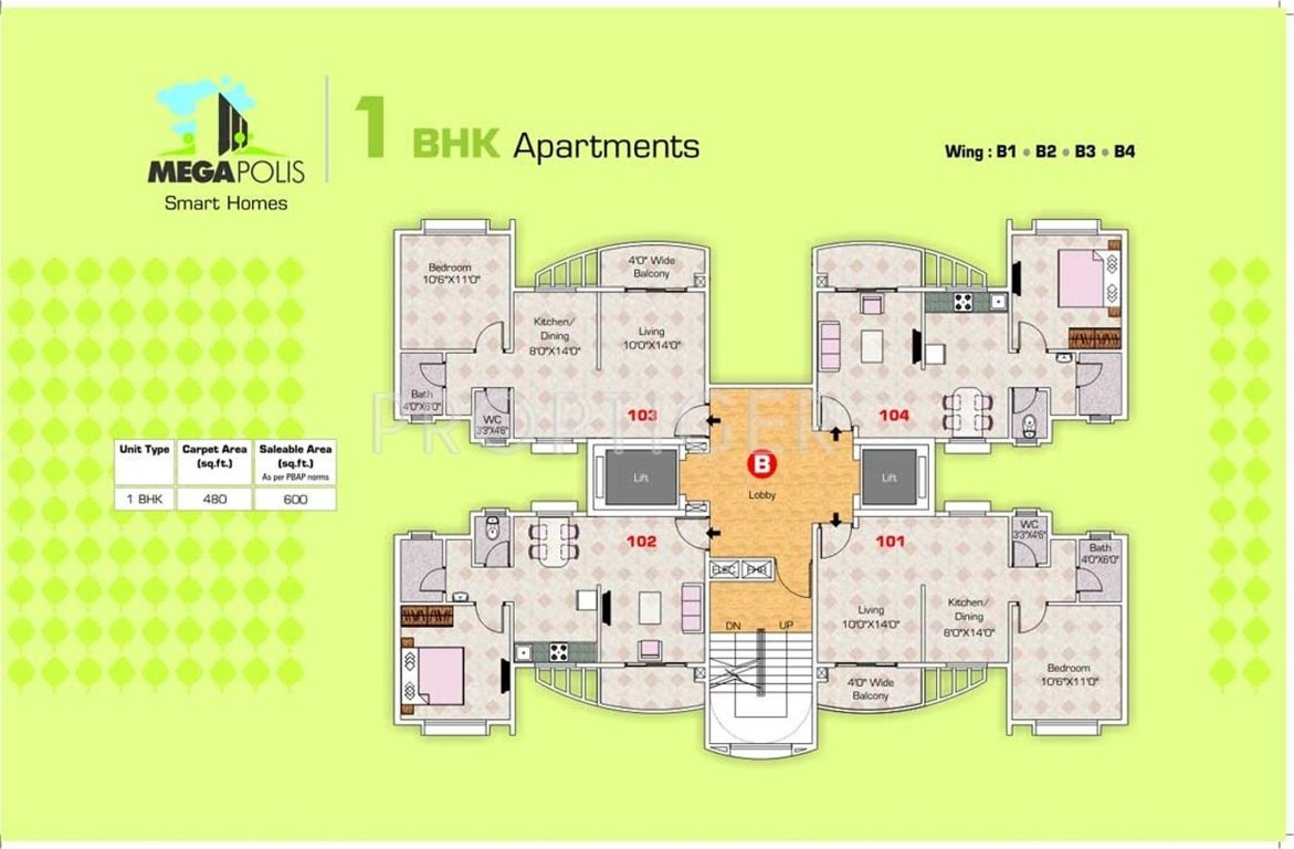 Images for Cluster Plan of Pegasus Megapolis Smart Homes 1