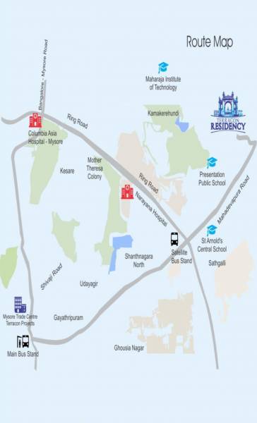 Location Plan residency Location Plan