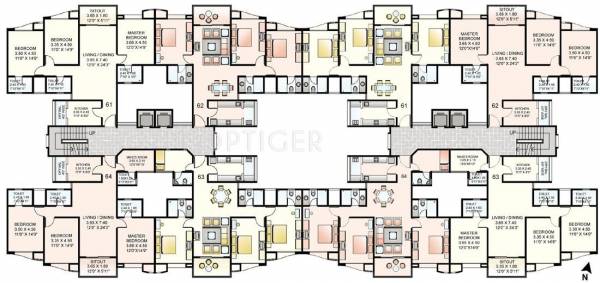 Images for Cluster Plan of Clover Realty Acropolis Images for Cluster Plan of Clover Realty Acropolis
