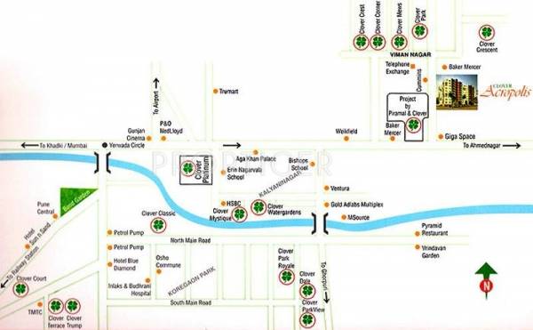 Location Plan Clover Builders Acropolis Location Plan