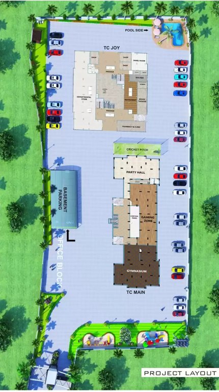 the citadel Layout Plan