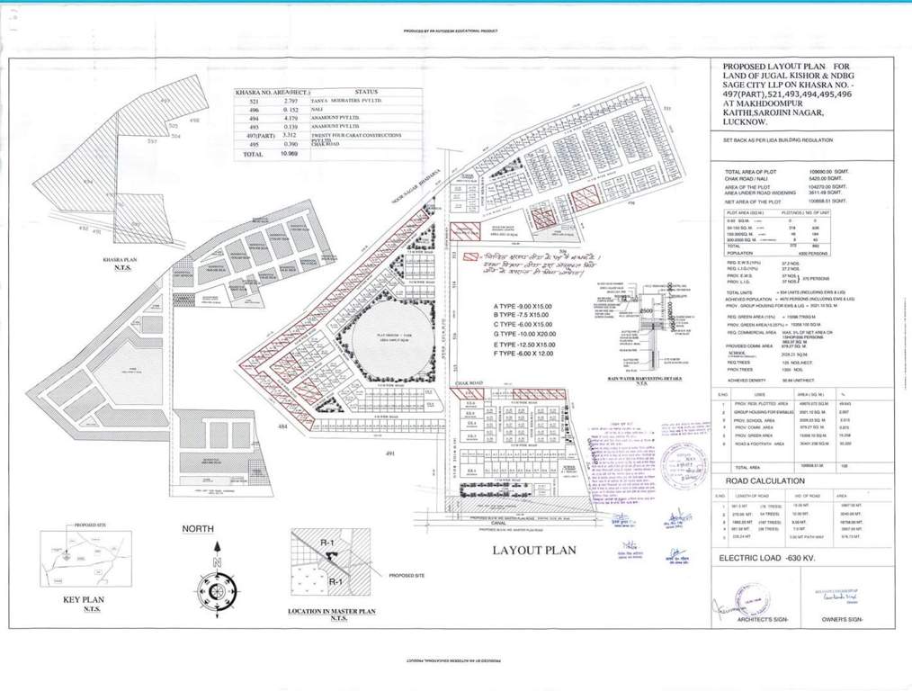  the sage city Layout Plan
