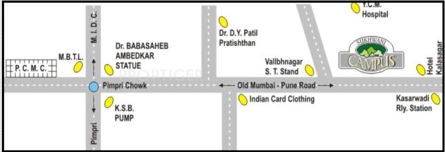 Images for Location Plan of Sukhwani Associates Sukhwani Campus