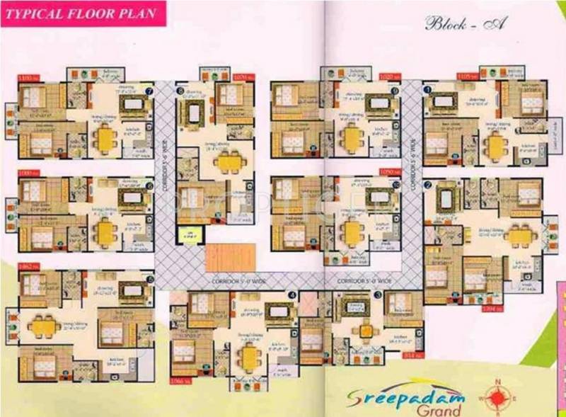Images for Cluster Plan of Citadil Sreepadam Grand