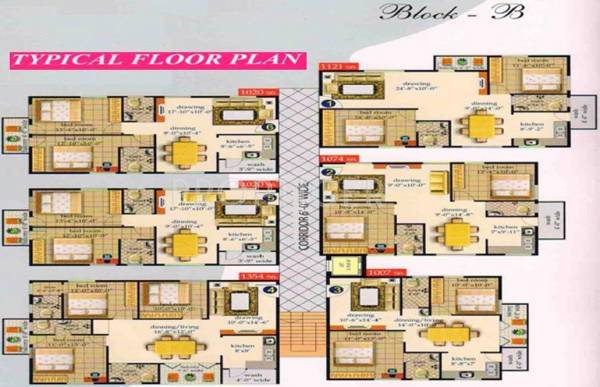 Images for Cluster Plan of Citadil Sreepadam Grand