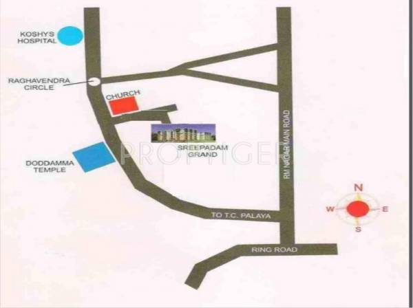 Images for Location Plan of Citadil Sreepadam Grand