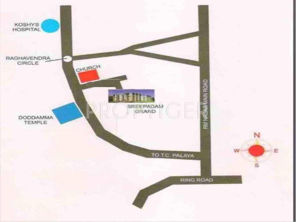 Images for Location Plan of Citadil Sreepadam Grand