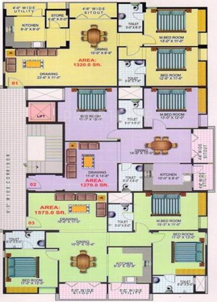 Images for Cluster Plan of Citadil Balaji Homes