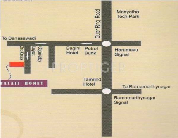 Images for Location Plan of Citadil Balaji Homes