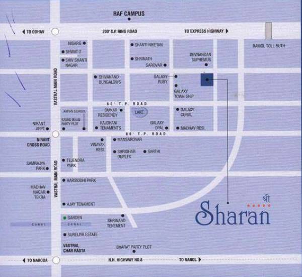  shree-sharan Location Plan