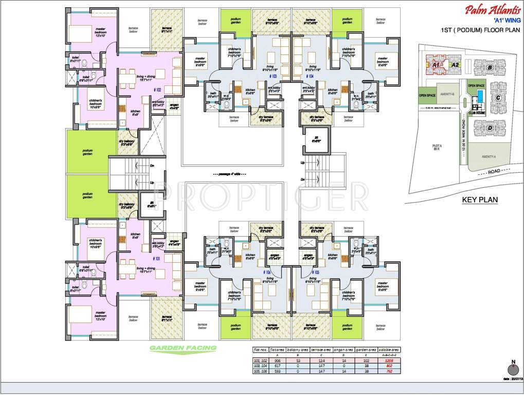  palm atlantis Images for Cluster Plan of Majestique Landmarks Palm Atlantis