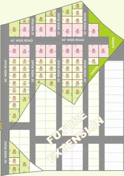 Images for Layout Plan of Falak Metro City