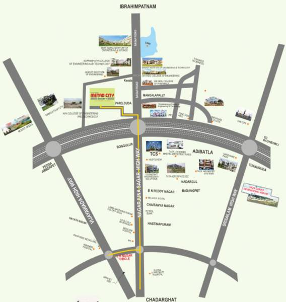 Images for Location Plan of Falak Metro City