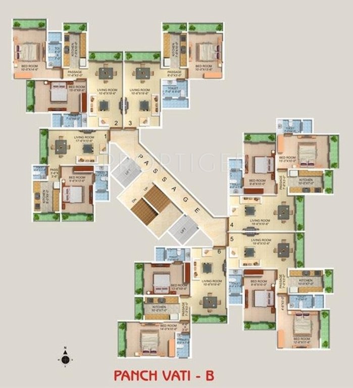 Images for Cluster Plan of AP Panchavati B