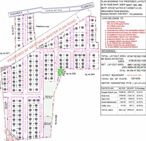 Images for Layout Plan of Sark Green Aero Park Premium