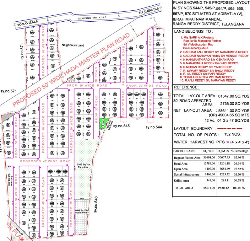 Images for Layout Plan of Sark Green Aero Park Premium