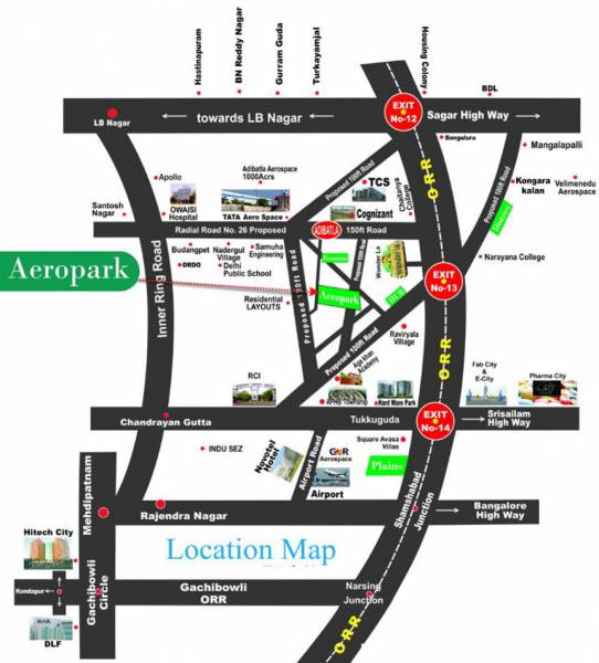 Images for Location Plan of Sark Green Aero Park Premium